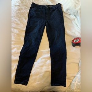 Dark Jegging 6 Short American Eagle